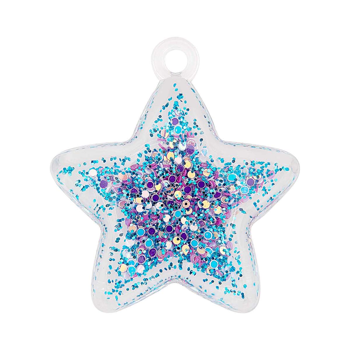 Ster gevuld met strass-steentjes